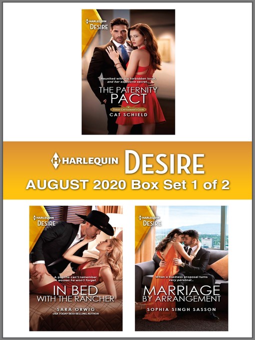 Title details for Harlequin Desire August 2020--Box 1 of 2 by Cat Schield - Wait list